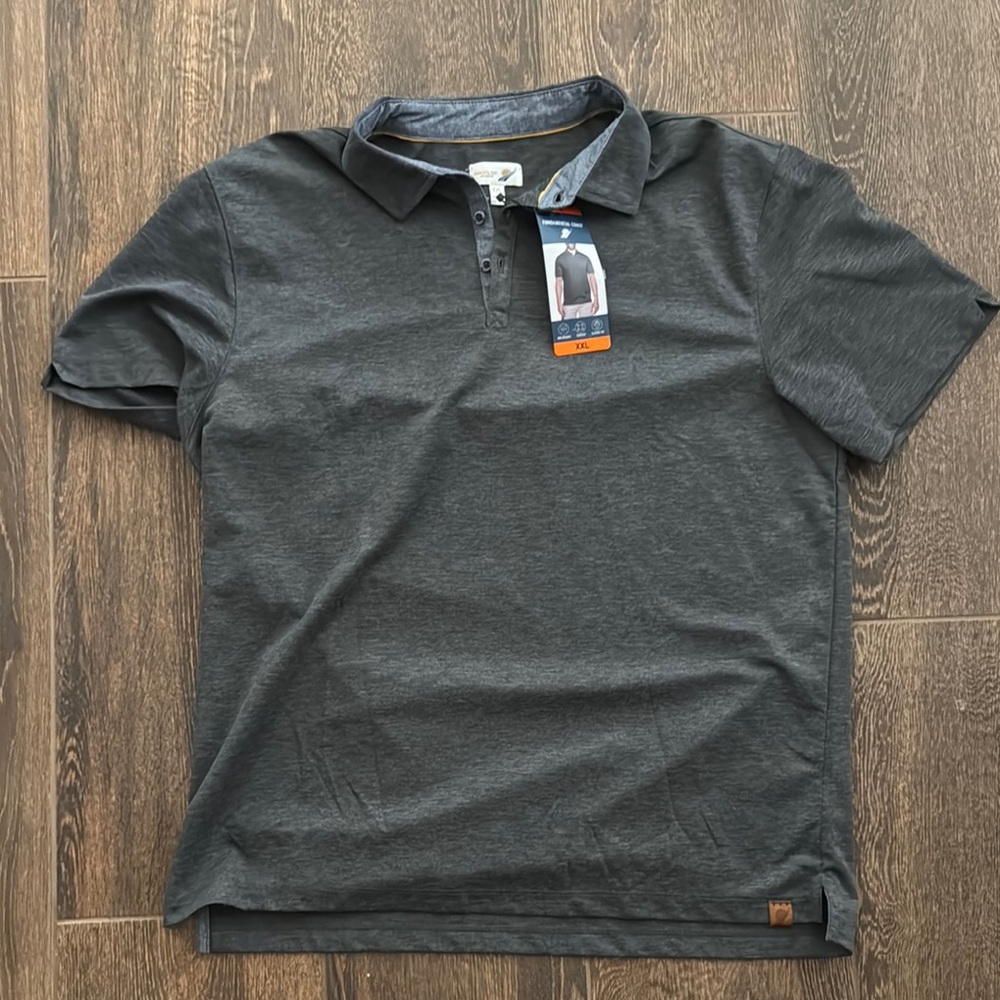 Stylish Charcoal Polo Shirt